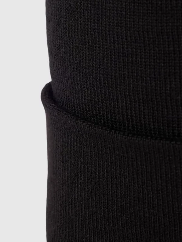 S.Oliver RED LABEL Beanie Mit Breitem Umschlag – Schwarz 3