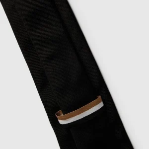 BOSS Krawatte Mit Feiner Struktur (7,5 Cm) – Schwarz 12