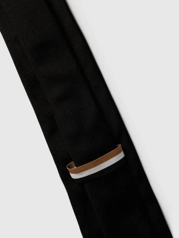 BOSS Krawatte Mit Feiner Struktur (7,5 Cm) – Schwarz 5