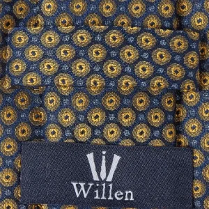 Willen Krawatte Aus Seide (7 Cm) – Gelb 6