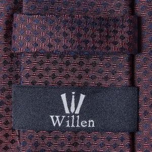 Willen Krawatte Aus Seide (6,5 Cm) – Fuchsia 6