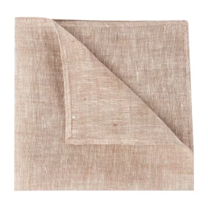 Seidenfalter Fliege Und Einstecktuch Im Set – Beige 7